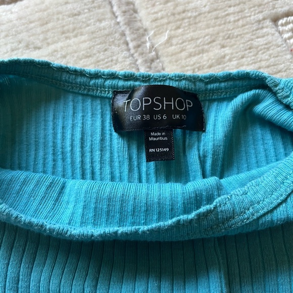 Turquoise top - Picture 3 of 3